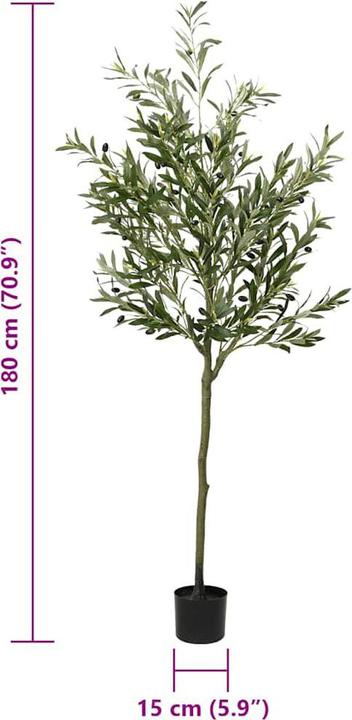 Immagine prodotto vidaXL künstlicher Olivenbaum (180 cm)