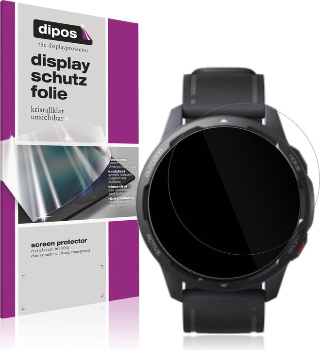 Dipos Displayschutzfolie Crystalclear (Xiaomi Watch S1 Active)