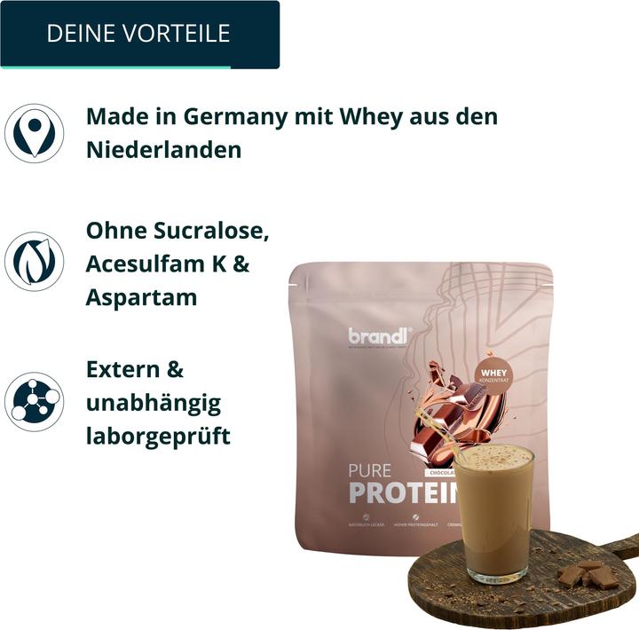 Produktbild Brandl Pulver Pure Protein (Banane, 1 Stk., 1000 g)