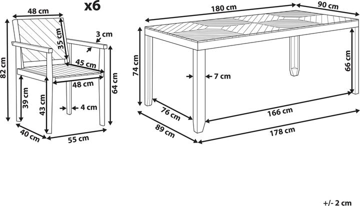 Produktbild Beliani Baratti (180 cm)