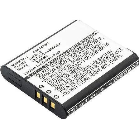 CoreParts Camera Battery for Agfa (Akku), Kamera Stromversorgung, Schwarz