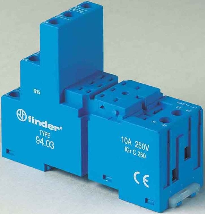 Actual product image Finder Accessories for Series 55: Socket Series 94 (Relay socket)