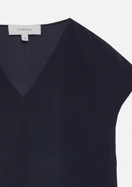 Immagine prodotto Comma Crêpe-Bluse mit dekorativen Riemendetails (36)