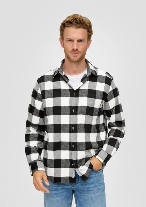 Immagine prodotto s.Oliver Hemd Regular: Karohemd aus Baumwollstretch (M)