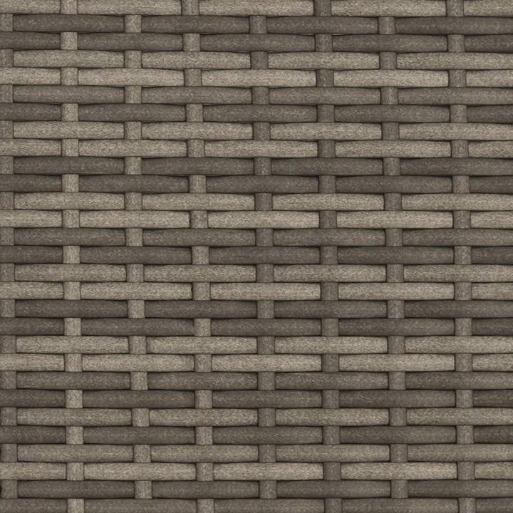 Produktbild vidaXL Gartensofa 2-Sitzer mit Hockern