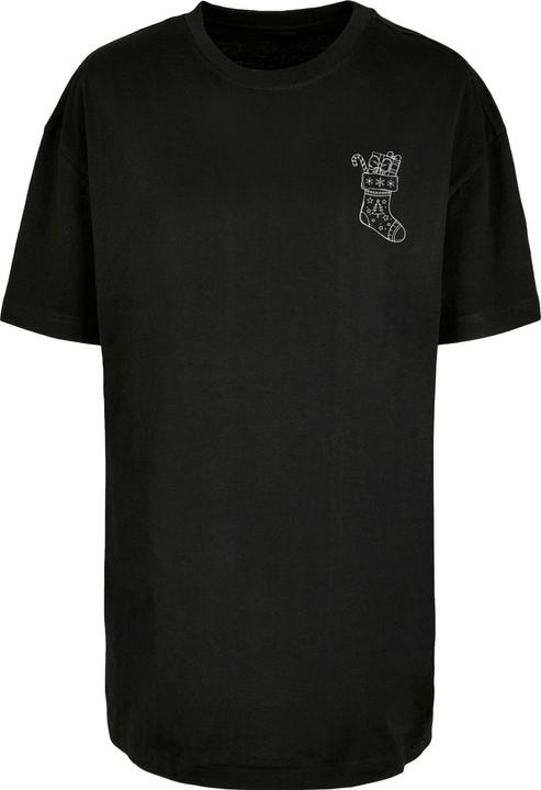 Produktbild Merchcode Ladies Christmas Socks Tee - 181889 (XL)