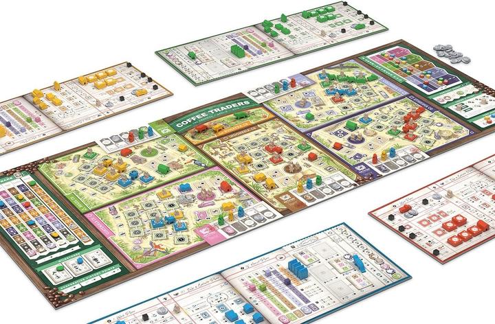 Produktbild Skellig Games Coffee Traders - Brettspiel (Deutsch, 2 - 5 Spieler)