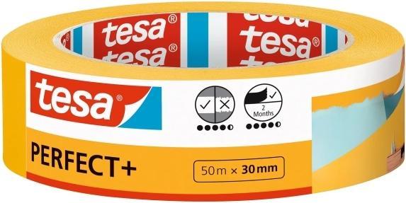 Produktbild tesa 3x Malerband ECONOMY Abdeckband, Dreierpack (50 mm)