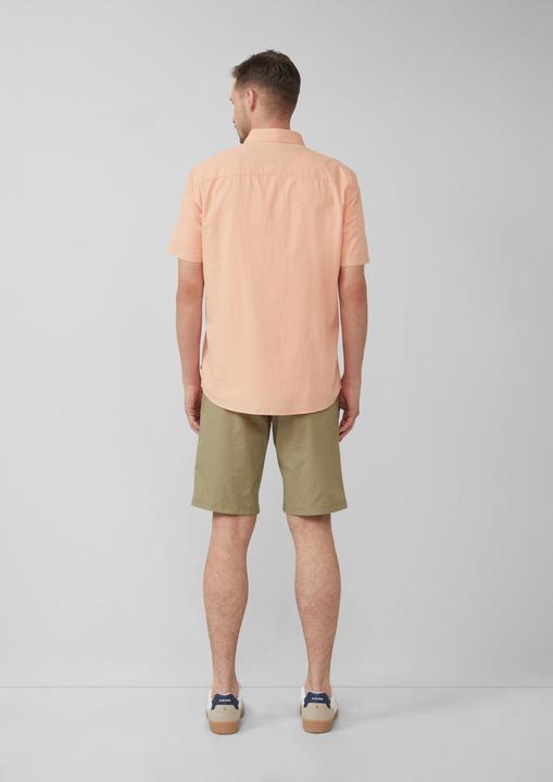 Image du produit S.Oliver Hemd Regular Fit: Kurzarmhemd mit Struktur-Streifen und Button-Down-Kragen (XL)