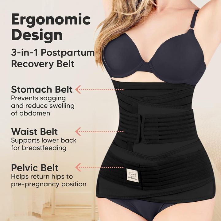Produktbild KeaBabies 3-in-1 Postpartum Gürtel für Damen (XL) (XL)