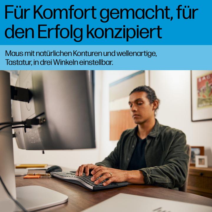 Actual product image HP 680 Comfort Dual-Mode Keyboard and Mouse Combo-GR (P) (DE, Wireless)