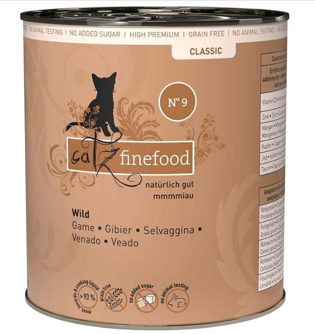 Produktbild Catz Finefood No.09 Wild (Adult, 1 Stk., 800 g)