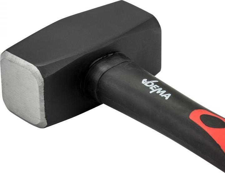 Actual product image Dema Fäustel / Hammer 1250g mit Fiberglasstiel (1440 g)