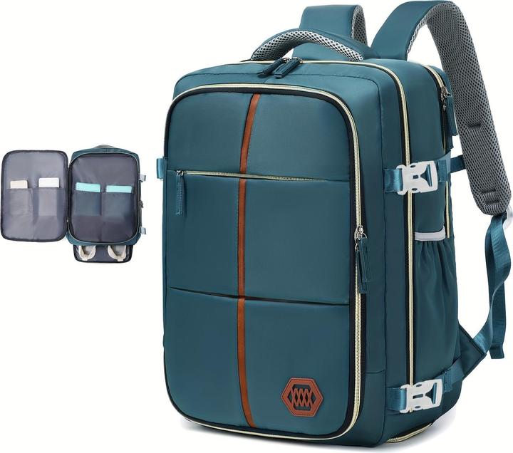 Only-Bags.Store Multifunktionaler Reiserucksack, Laptop-Schultasche mit Airline-Zulassung