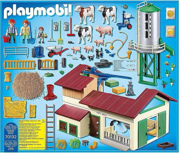 Produktbild Playmobil Grosser Bauernhof mit Silo (70132, Playmobil Country)