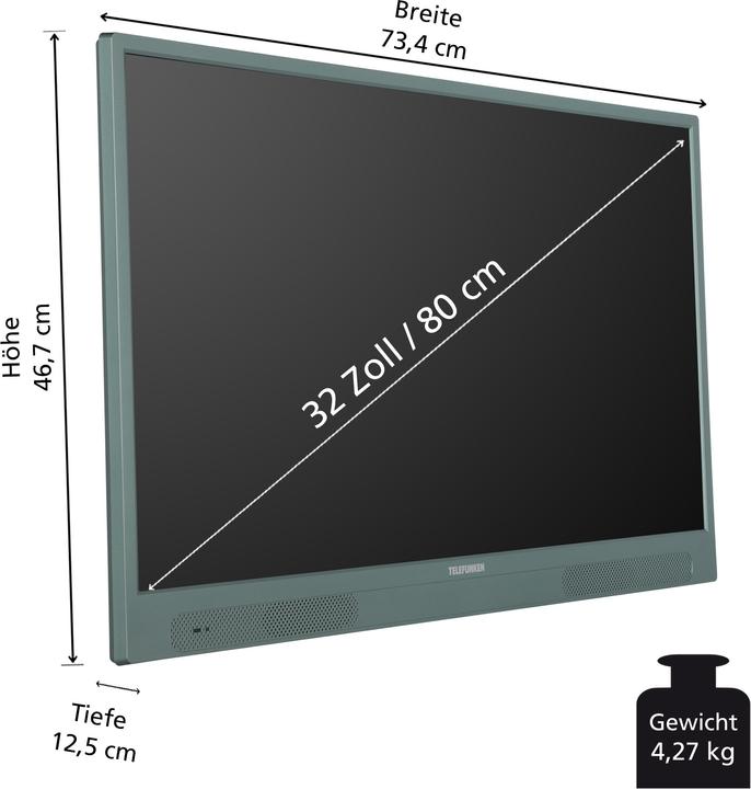 Image du produit Telefunken PL32GI (32", LED, HD, 2024)