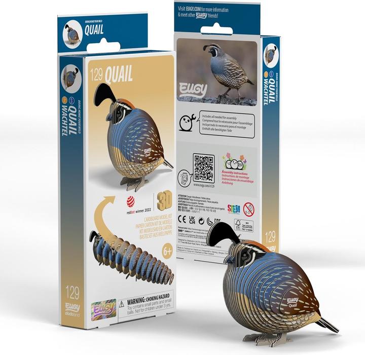 Image du produit Carletto 3D Bastelset Wachtel