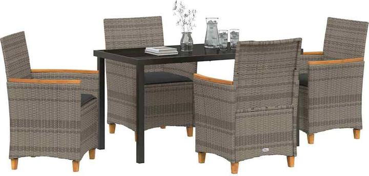 Produktbild vidaXL Garten Essgruppe (140 x 80 x 73 cm)