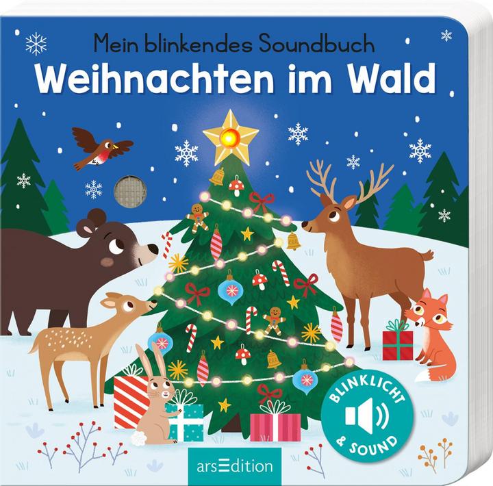 Image du produit Mein blinkendes Soundbuch - Weihnachten im Wald (Allemand, Maria Höck, 2022)