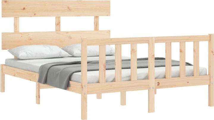 Actual product image vidaXL Bettgestell (140 x 200 cm)