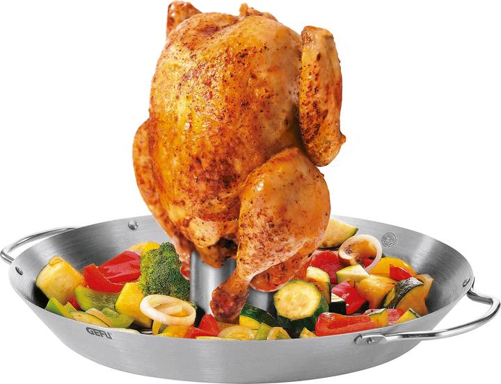 Actual product image GEFU Chicken grill and vegetable wok BBQ