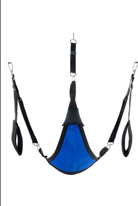 Actual product image Mr. Sling Triangle canvas sling - 3 or 4 points - Full set - Blue