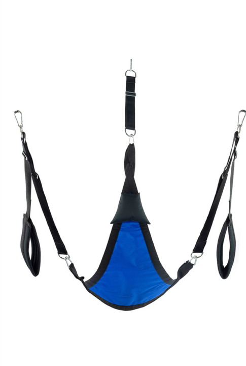 Produktbild Mr. Sling Triangle canvas sling - 3 or 4 points - Full set - Blue