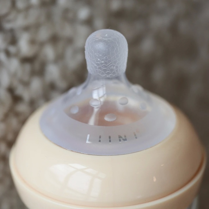 Actual product image Liini Bottle teat with breast structure 0+