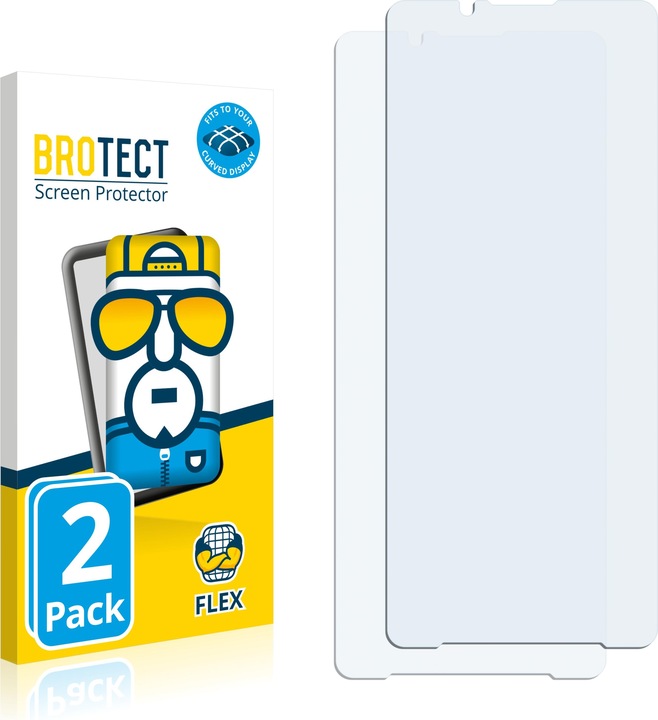 Produktbild BROTECT Full-Cover Displayschutz (2 Stück, Sony Xperia 1 IV)
