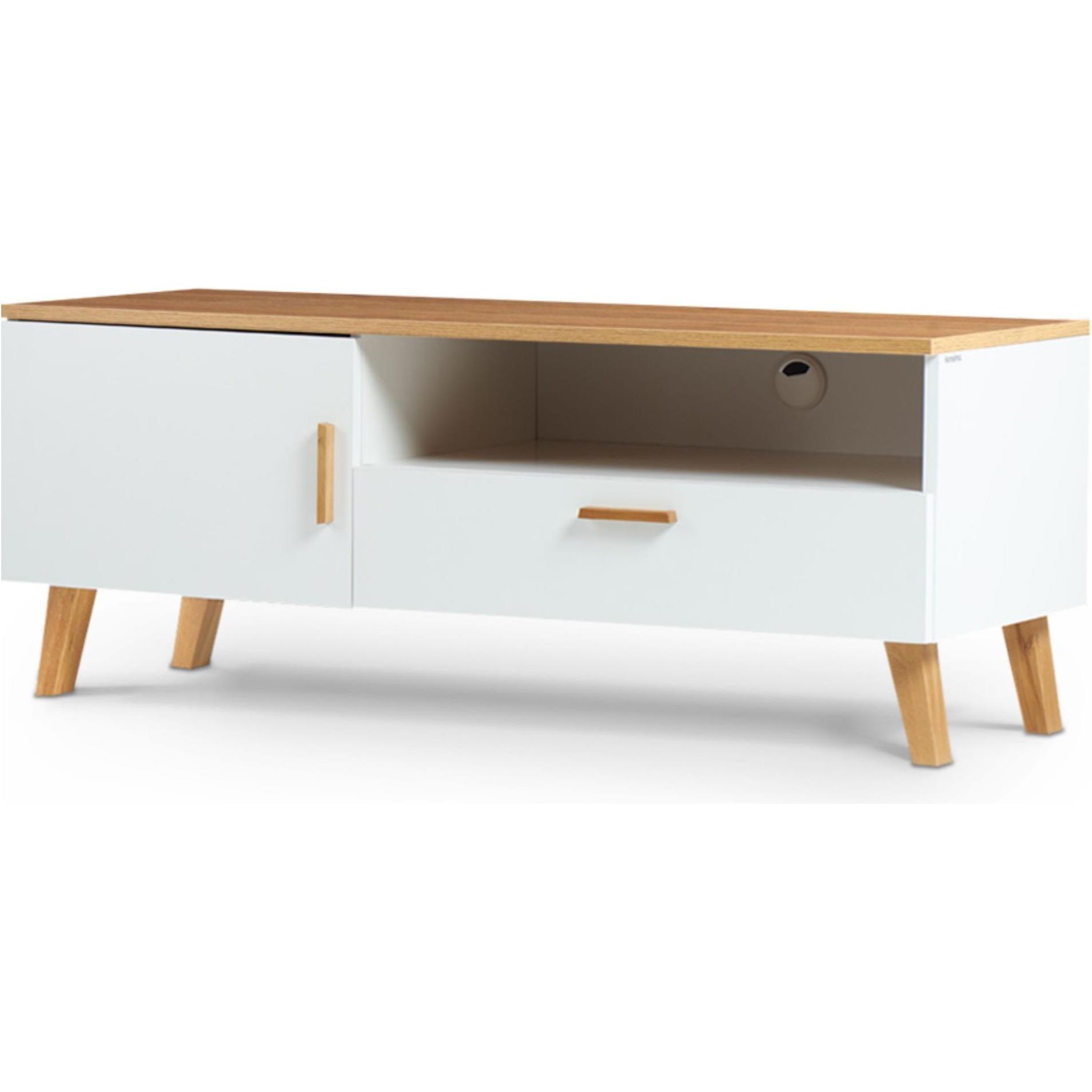 Konsimo, TV Möbel, Frisk (125.5 x 48.5 x 46 cm)