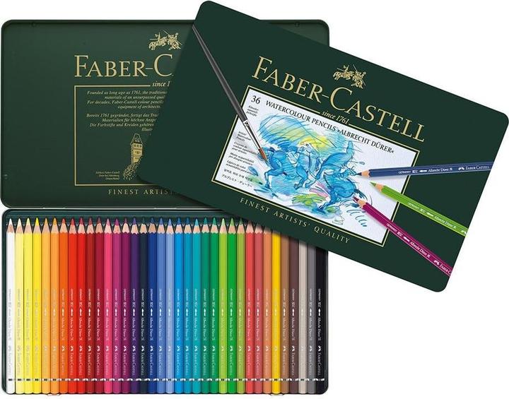 Actual product image Faber-Castell Albrecht Dürer watercolour pencil (Multicoloured, 36 x)