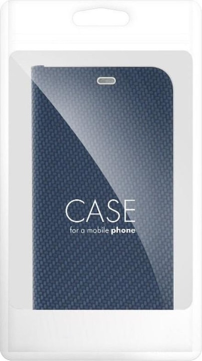 Produktbild OEM Book case LUNA Book Carbon for SAMSUNG A16 5G blue (Samsung Galaxy A16 5G)