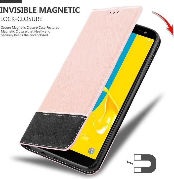 Immagine prodotto Cadorabo X-Wallet Copertura della tuta in ecopelle (Samsung Galaxy J6 (2018))