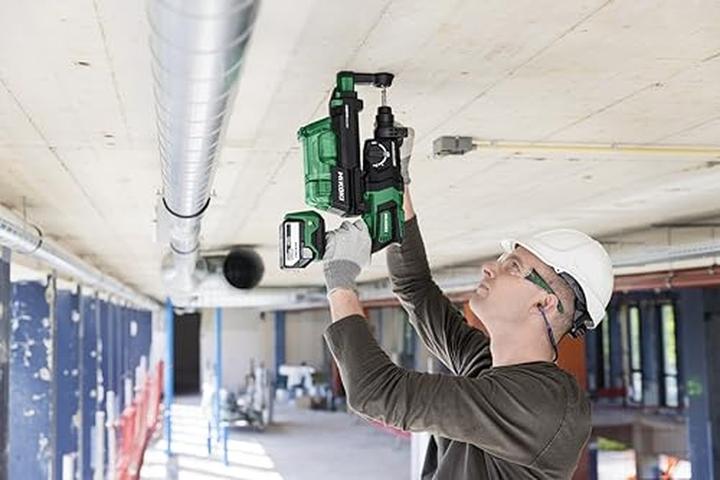 Actual product image Hikoki DH18DPCW2Z Cordless hammer drill & chisel, black-green