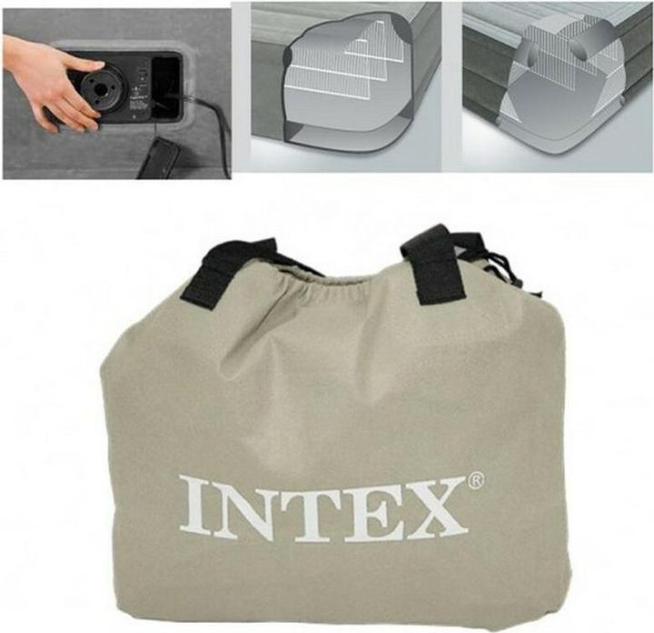 Actual product image Intex Dura-Beam Deluxe Queen Comfort-Plush (150 x 200 cm)
