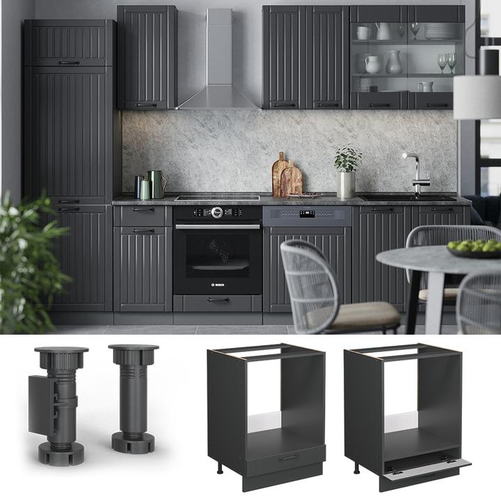 Produktbild Vicco Herdumbauschrank Fame-Line (60 x 51.60 x 82 cm)