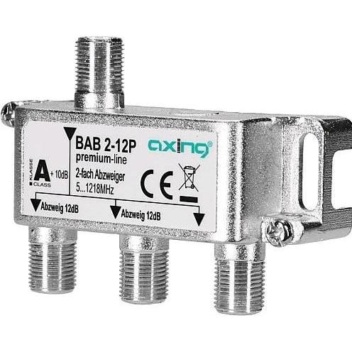 Thumbnail - Axing Kabel-TV Abzweiger (12 dB, Verteiler und Abzweiger), Antennenkabel