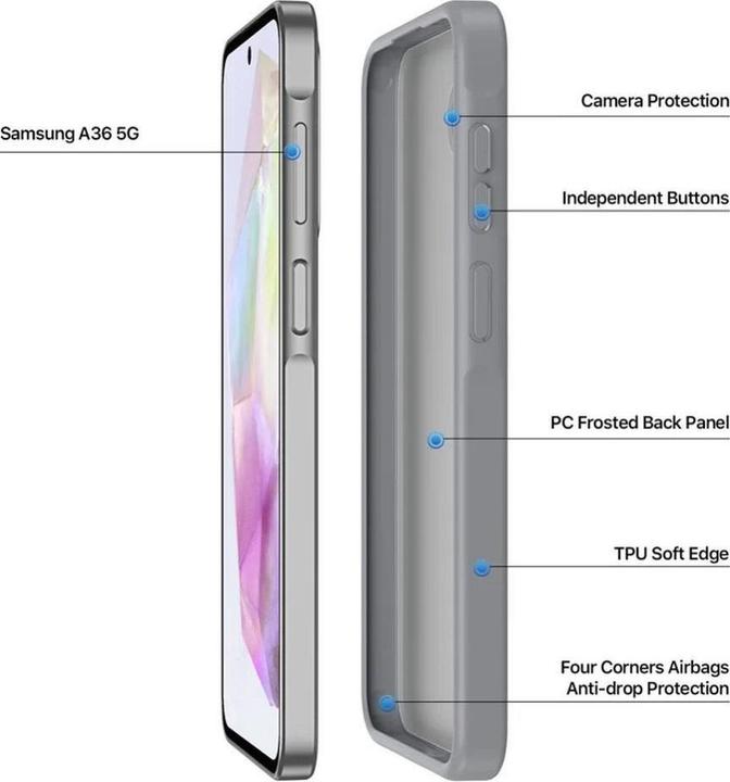 Produktbild Dux Ducis Yind Series Hardcase Hülle (Samsung Galaxy A56, Samsung Galaxy A36)