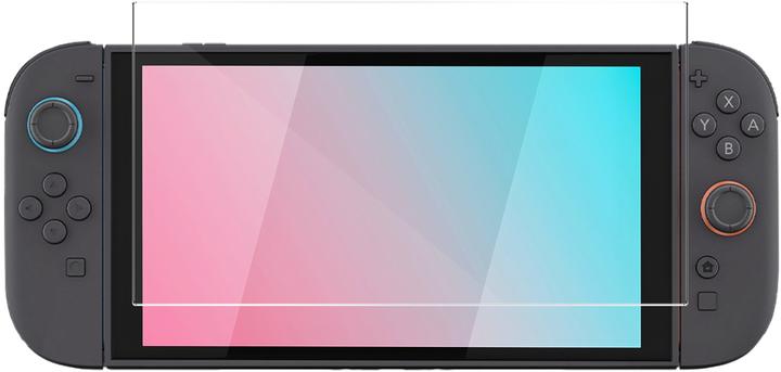 Actual product image Deltaco Screen protector for Nintendo Switch 2, crystal clear