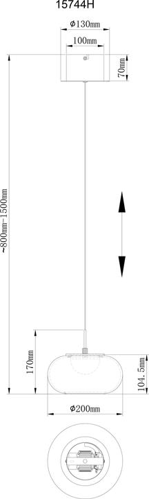 Produktbild Globo Quintara (630 lm)