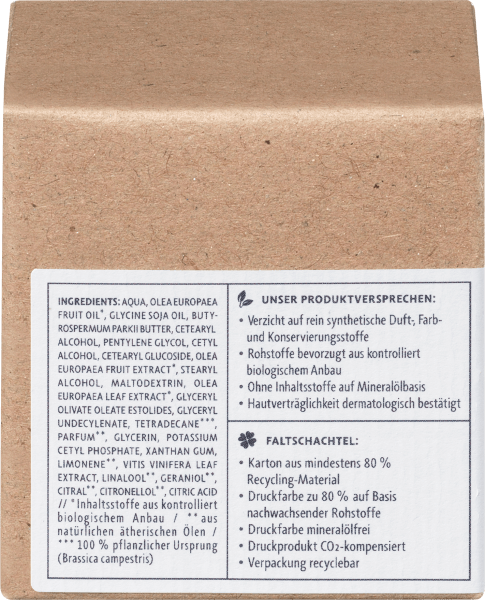 Actual product image dm alverde Nature Beautiful Olive (50 ml, Day cream)