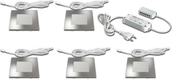 Produktbild Hera 5er-Set LED-Einbauleuchte