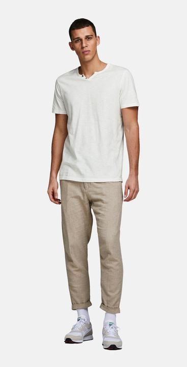 Actual product image Jack & Jones Split Neck T-Shirt (XL)