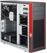 Actual product image Supermicro MID-TOWER + C7X99-OCE ATX