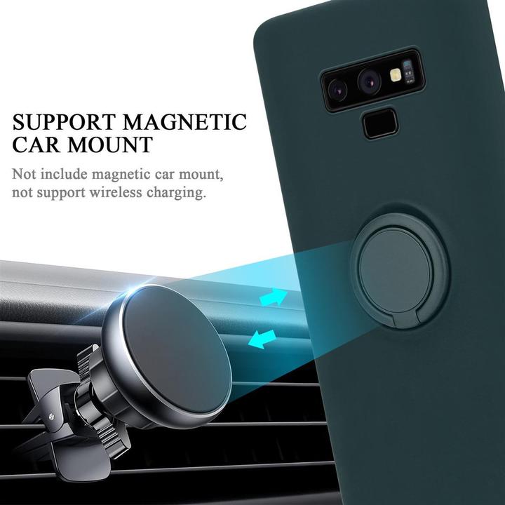 Actual product image Cadorabo TPU Liquid Ring Silicone Case Cover (Samsung Galaxy Note 9)