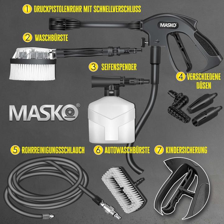 Actual product image Masko Grey (Electrical connection)
