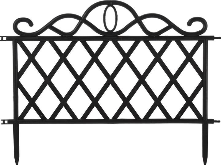 Casativo Beeteinfassung, 12er-Set, zum edlen Einfassen von Beeten