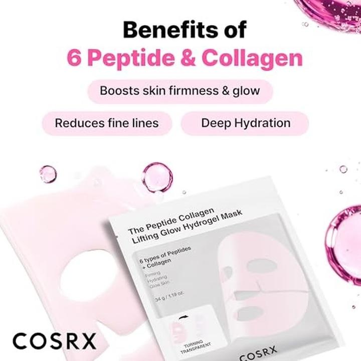 Immagine prodotto Cosrx Peptide Collagen Glow Hydrogel Mask (85 g)