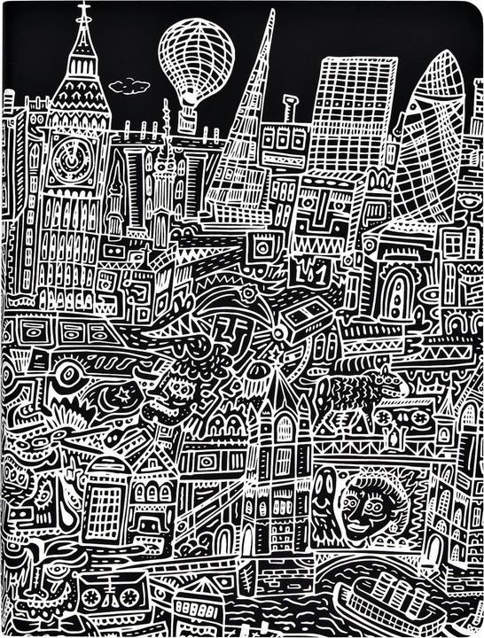 Produktbild Nuuna Graphic L, London (22 x 16.5 cm, Gepunktet, Weicher Einband)