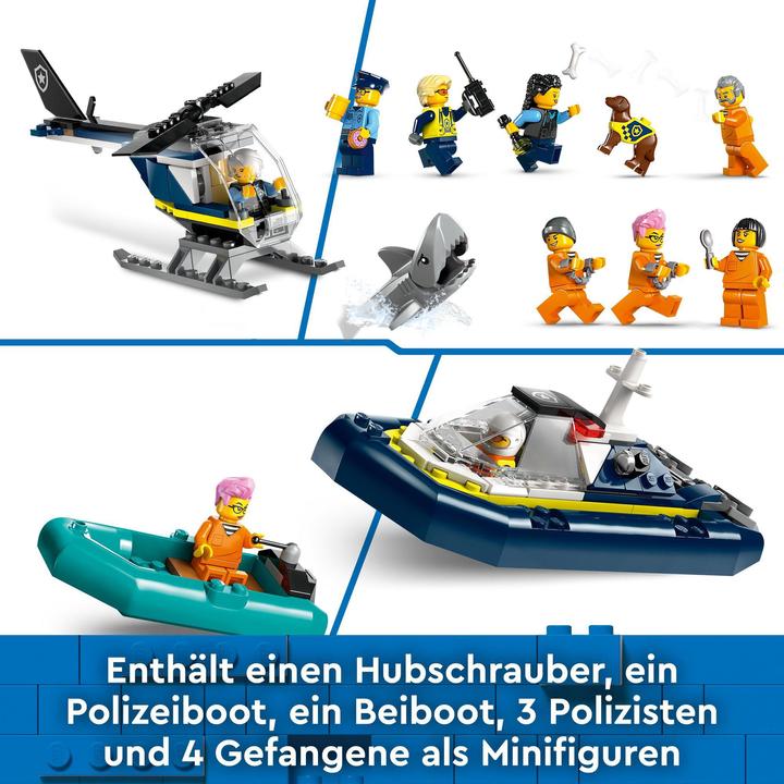 Produktbild LEGO Polizeistation auf der Gefängnisinsel (60419, LEGO City)